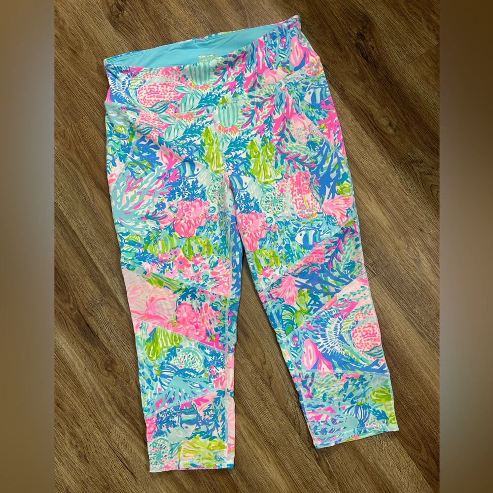 Lilly Pulitzer luxletic leggings. EUC.